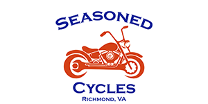 Seasoned Cycle Sponsor Plate Lets Roam Logo